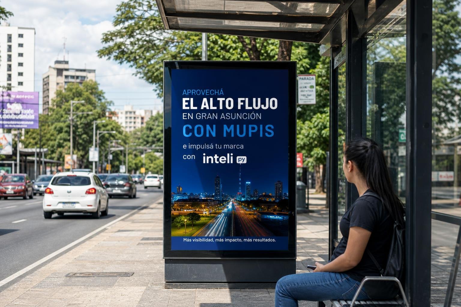 APROVECHA EL ALTO FLUJO EN GRAN ASUNCIÓN CON MUPIS E IMPULSA TU MARCA CON INTELI PY