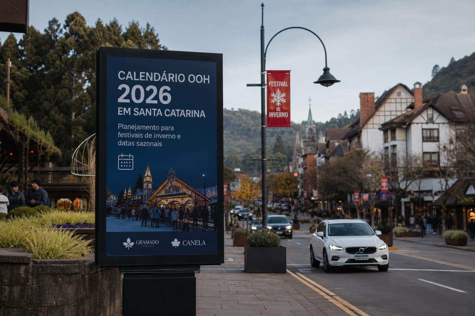CALENDÁRIO OOH 2026 EM SANTA CATARINA: PLANEJAMENTO PARA FESTIVAIS DE INVERNO E DATAS SAZONAIS