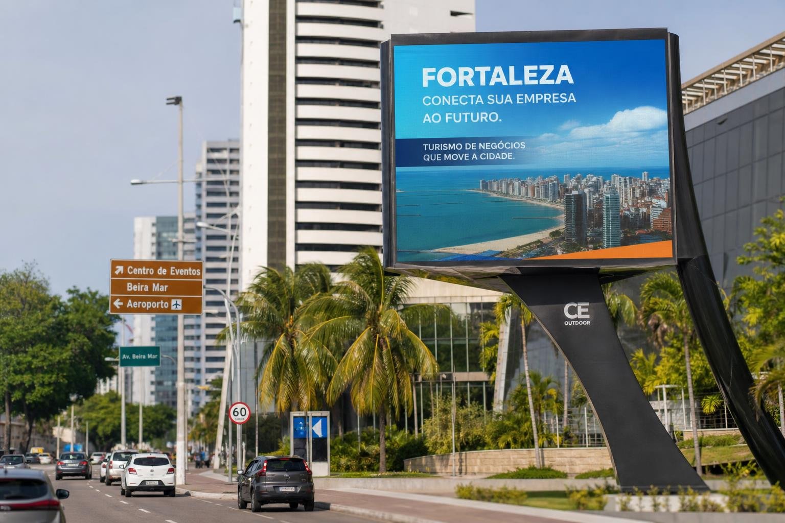 COMO A DIGITALIZAÇÃO DO OOH POR MEIO DA CE OUTDOOR IMPULSIONA O TURISMO DE NEGÓCIOS EM FORTALEZA