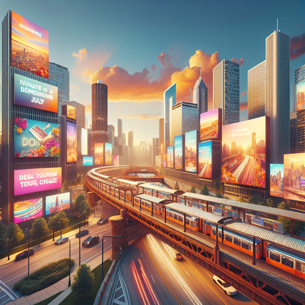 COMPANY'S DOOH STRATEGIES FOR CHICAGO'S PEAK TOURISM SEASON IN JULY