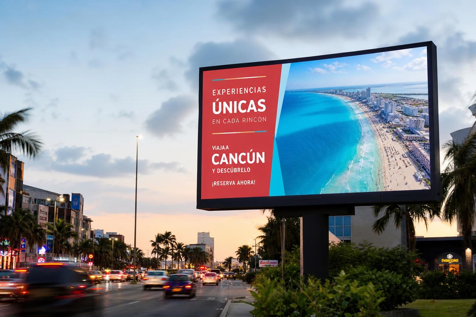 ESTRATEGIAS EFICACES CON PANTALLAS LED EN CANCÚN PARA CAMPAÑAS IMPACTANTES