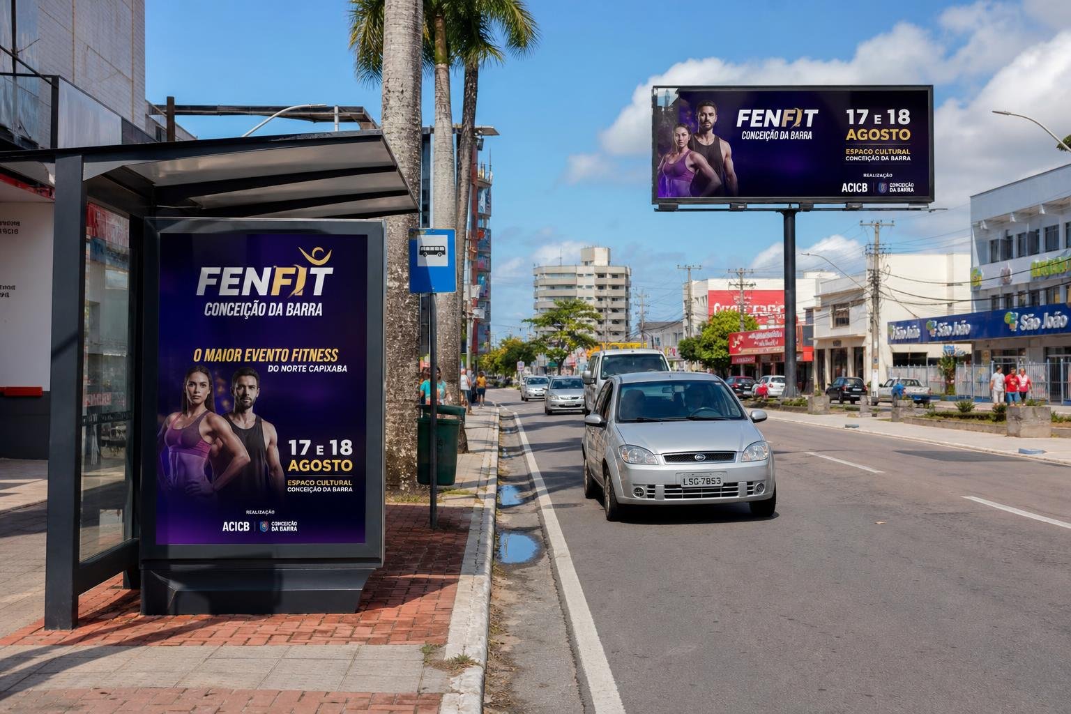 FENFIT EM CONCEIÇÃO DA BARRA: ESTRATÉGIAS DE OOH DA ES OUTDOOR COM BUSDOORS E PAINÉIS DE LED