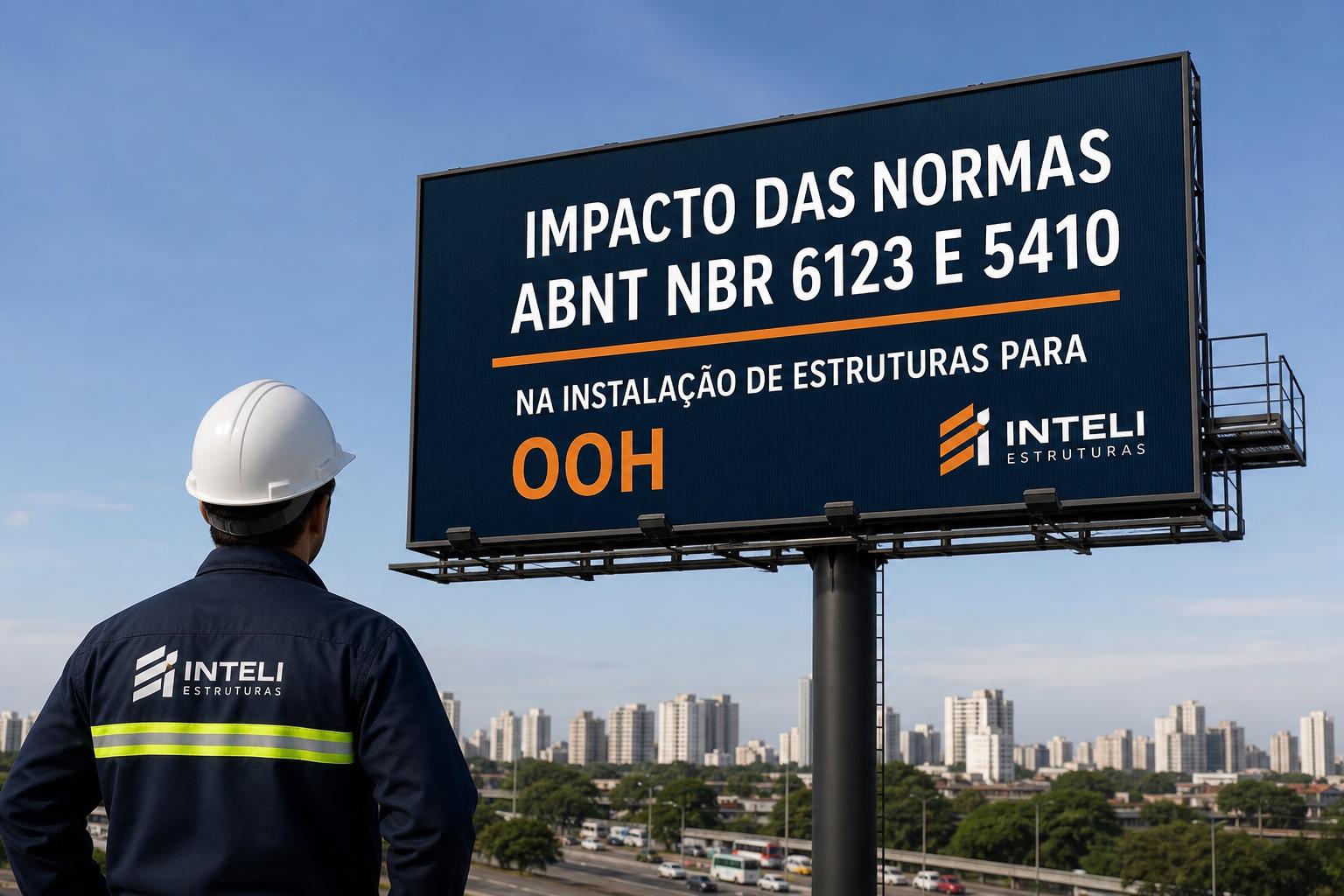 IMPACTO DAS NORMAS ABNT NBR 6123 E 5410 NA INSTALAÇÃO DE ESTRUTURAS PARA OOH PELA INTELI ESTRUTURAS