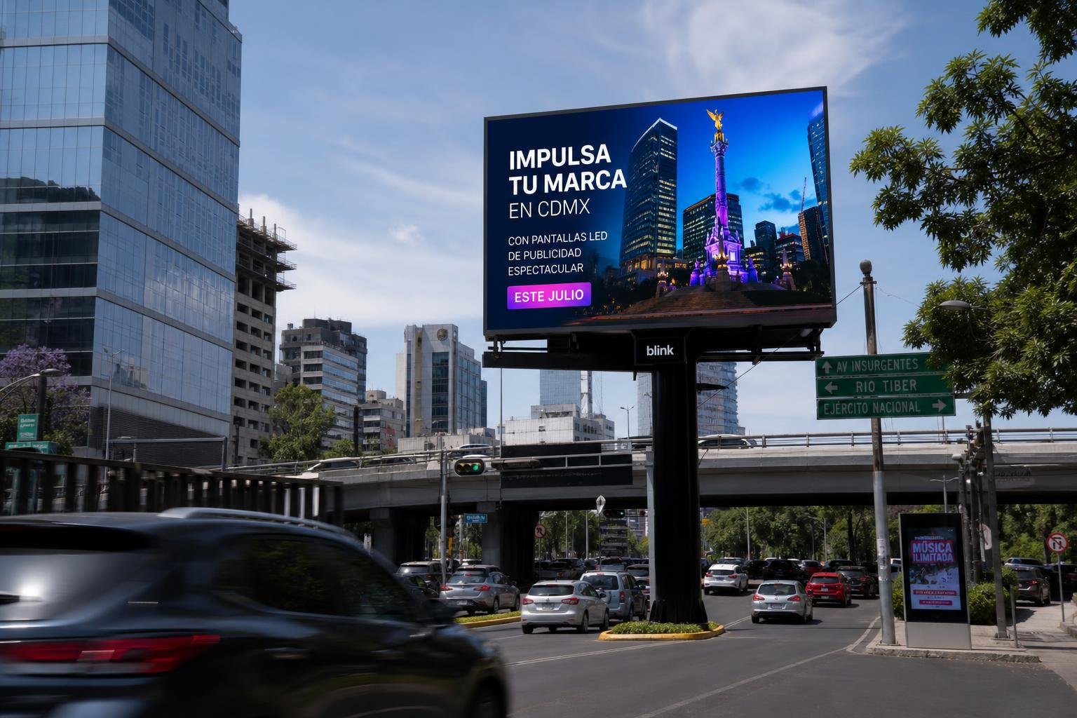 IMPULSA TU MARCA EN CDMX CON PANTALLAS LED DE PUBLICIDAD ESPECTACULAR ESTE JULIO