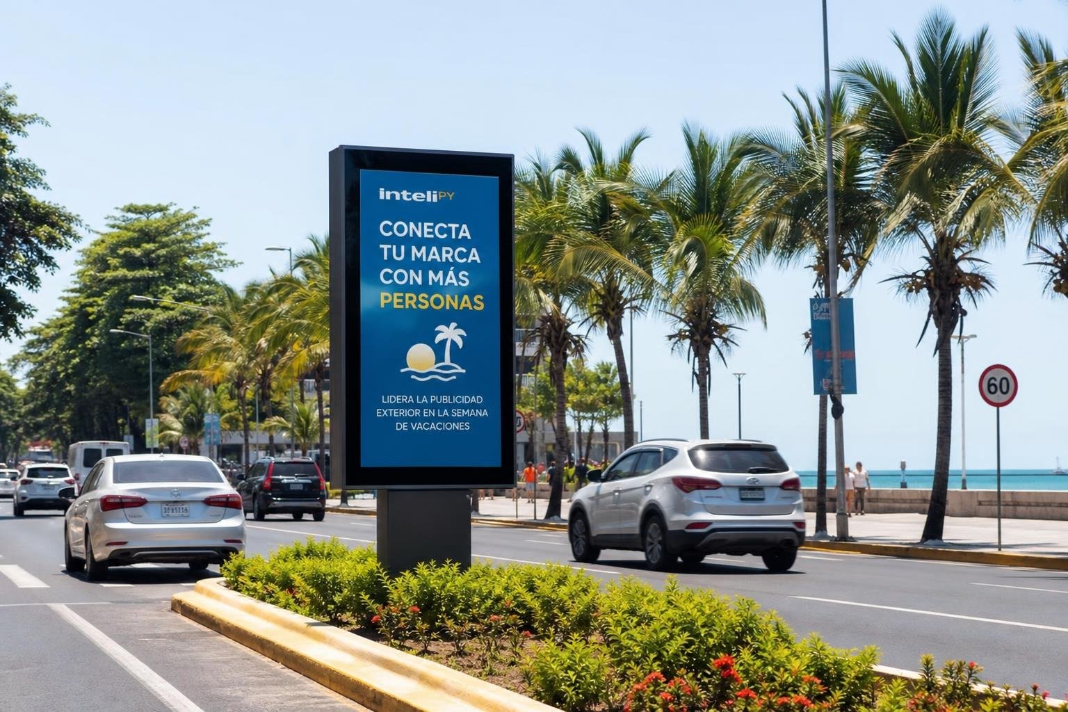 INTELI PY LIDERA LA PUBLICIDAD EXTERIOR EN LA SEMANA DE VACACIONES