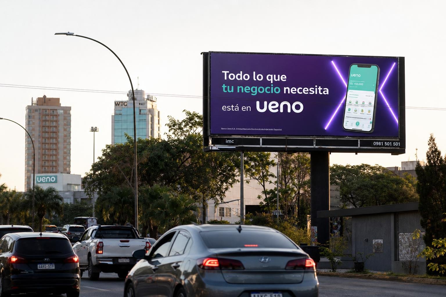 INTELI PY POTENCIA LAS CAMPANAS EN ASUNCIÓN CON VALLAS FIJAS ESTRATÉGICAS
