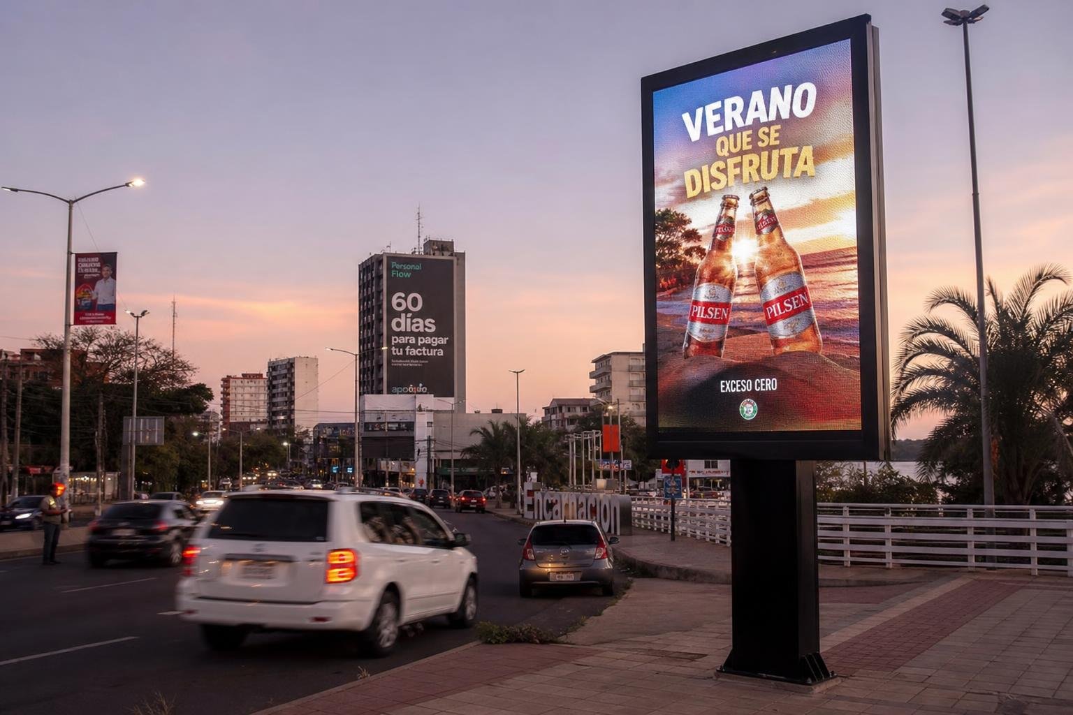 JULIO INTELIGENTE: COMBINANDO FORMATOS OOH PARA MÁXIMA EFICACIA EN ENCARNACIÓN