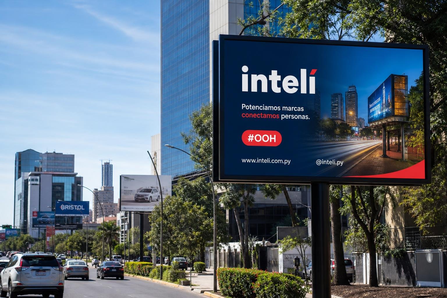 LA FUERZA DE INTELI PY EN EL MERCADO DE PUBLICIDAD EXTERIOR PARAGUAYO