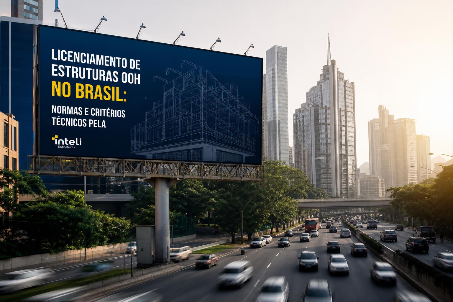 LICENCIAMENTO DE ESTRUTURAS OOH NO BRASIL: NORMAS E CRITÉRIOS TÉCNICOS PELA INTELI ESTRUTURAS