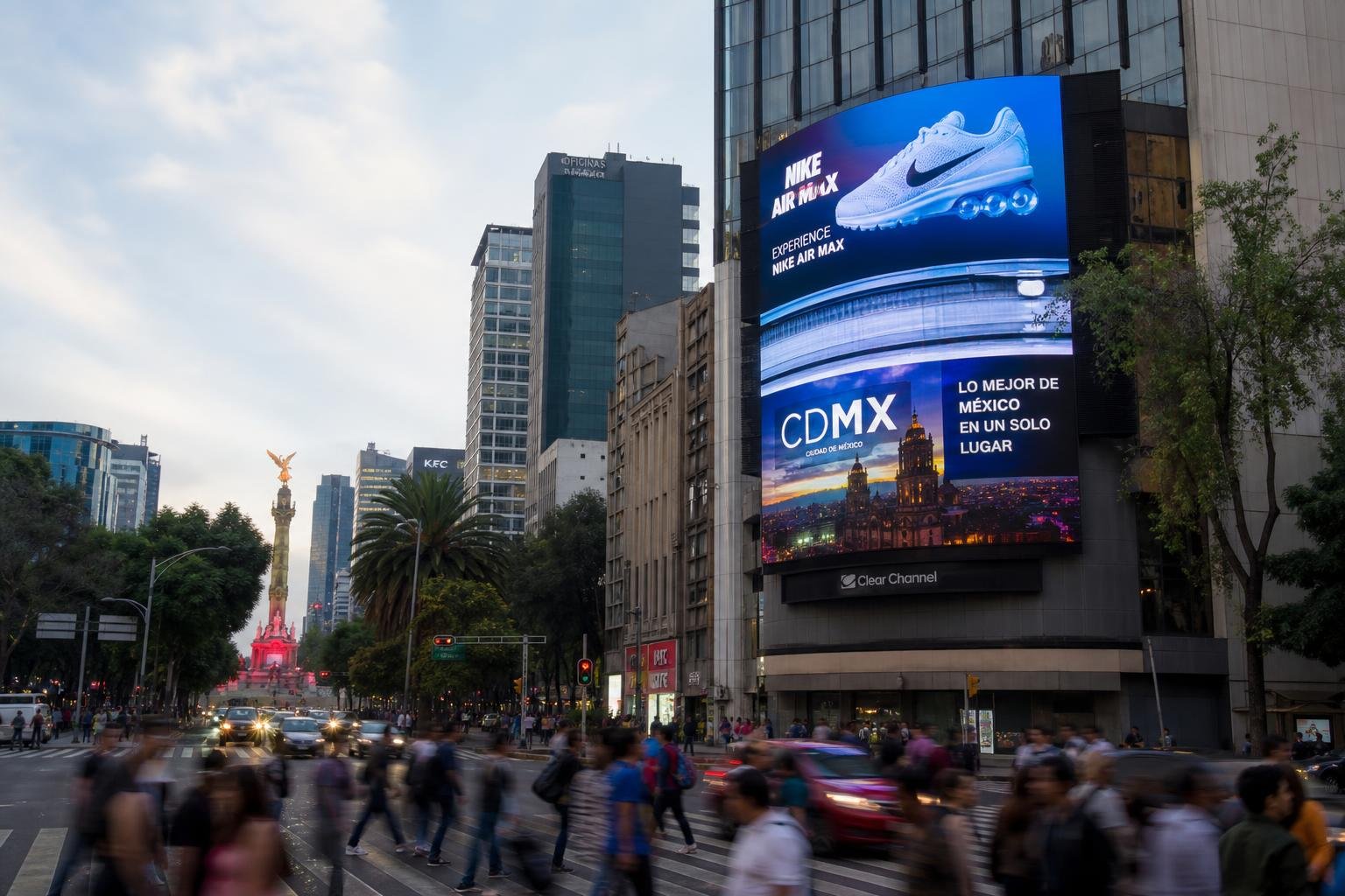 MAXIMIZA LA VISIBILIDAD EN CDMX CON PANTALLAS LED DURANTE EL FLUJO ALTO DEL MES DE JUNIO