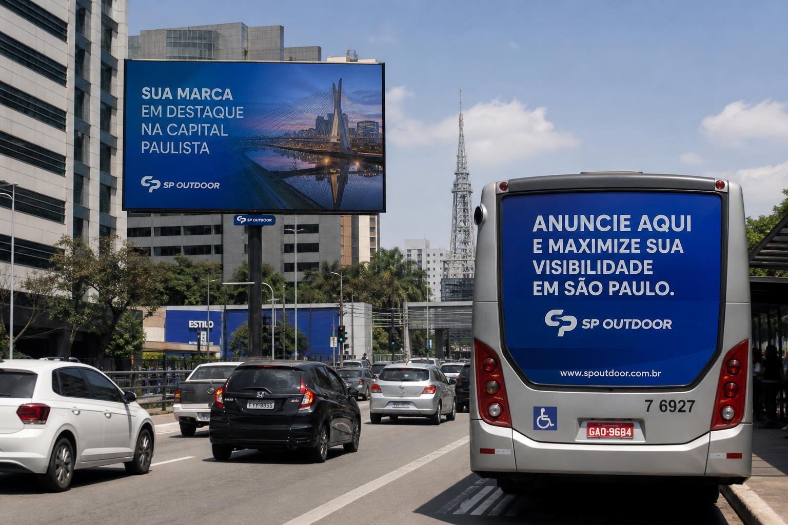 MAXIMIZE SUA VISIBILIDADE NA CAPITAL PAULISTA COM OUTDOORS E BUSDOORS DA SP OUTDOOR