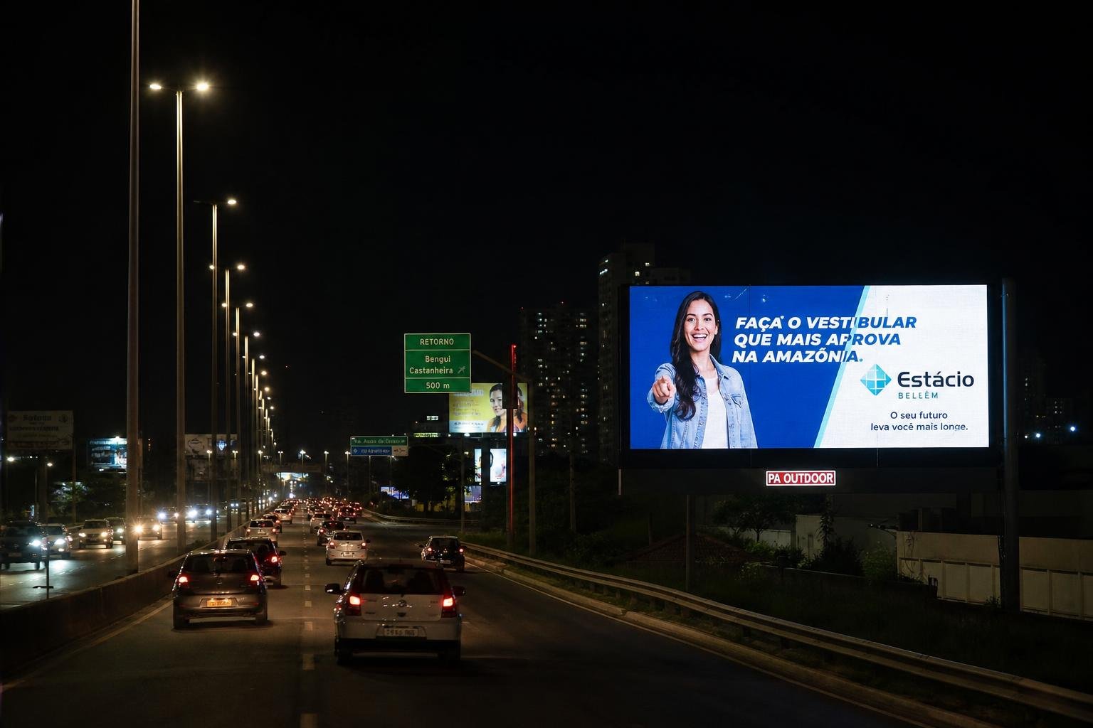 MIDIAS DIGITAIS E TOTAIS NAS RODOVIAS DE BELÉM: O PAPEL DA PA OUTDOOR NO IMPACTO VISUAL NOTURNO