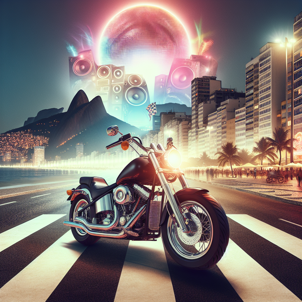 MOTO DE SOM EM COPACABANA PARA MAXIMIZAR O IMPACTO DO SHOW DA SHAKIRA NO RIO DE JANEIRO