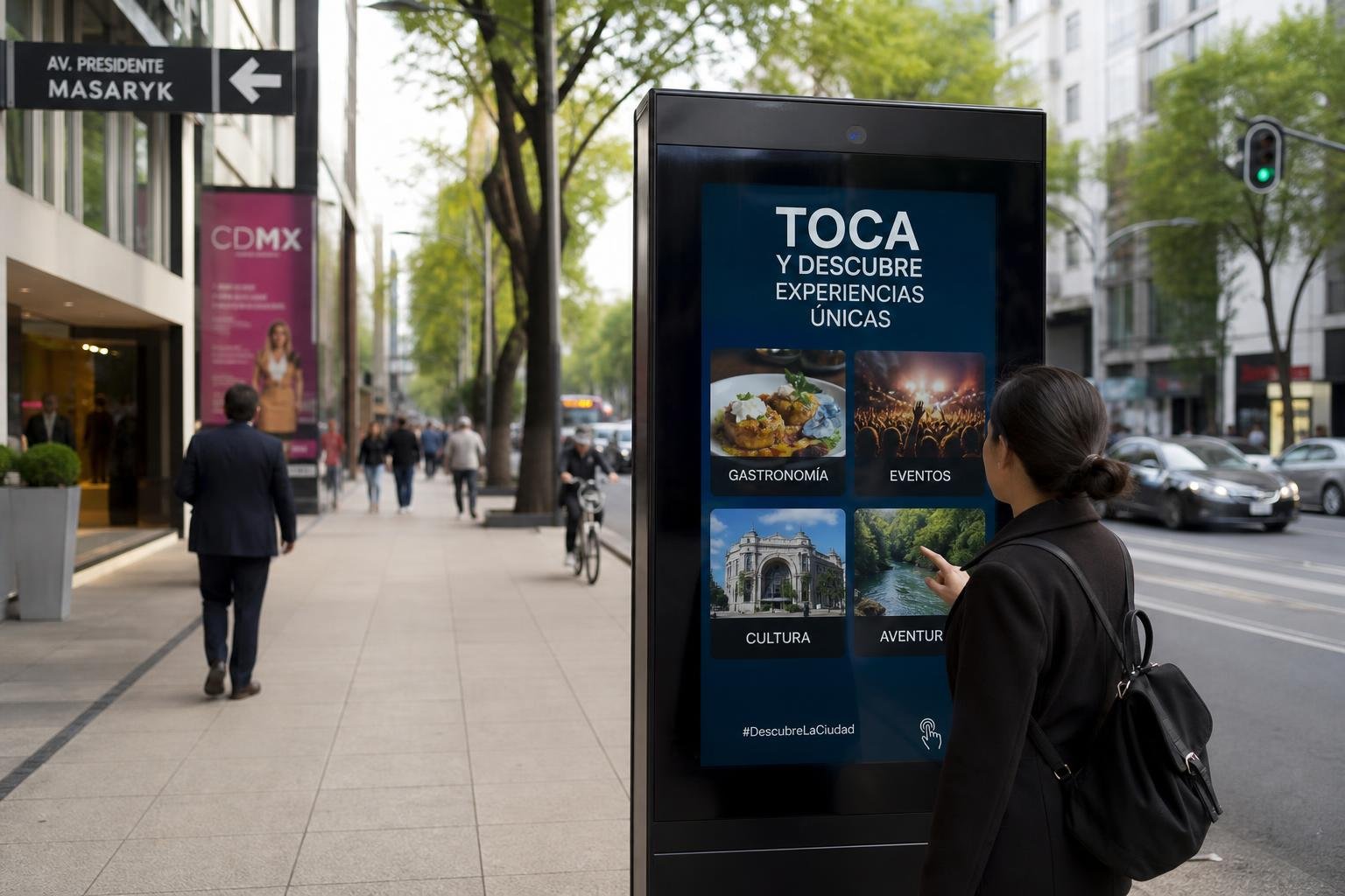 MUPIS INTERACTIVOS COMO HERRAMIENTA DE ALTA CONVERSIÓN EN LAS PRINCIPALES AVENIDAS DE CDMX