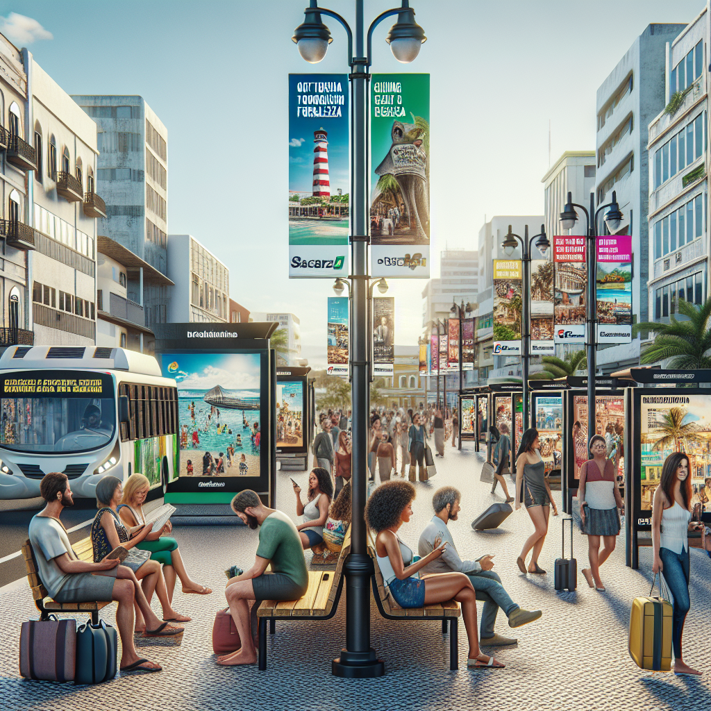 OOH PARA O TURISMO EM FORTALEZA: GUIANDO VISITANTES COM MÓVEIS URBANOS E BUSDOORS DA CE OUTDOOR