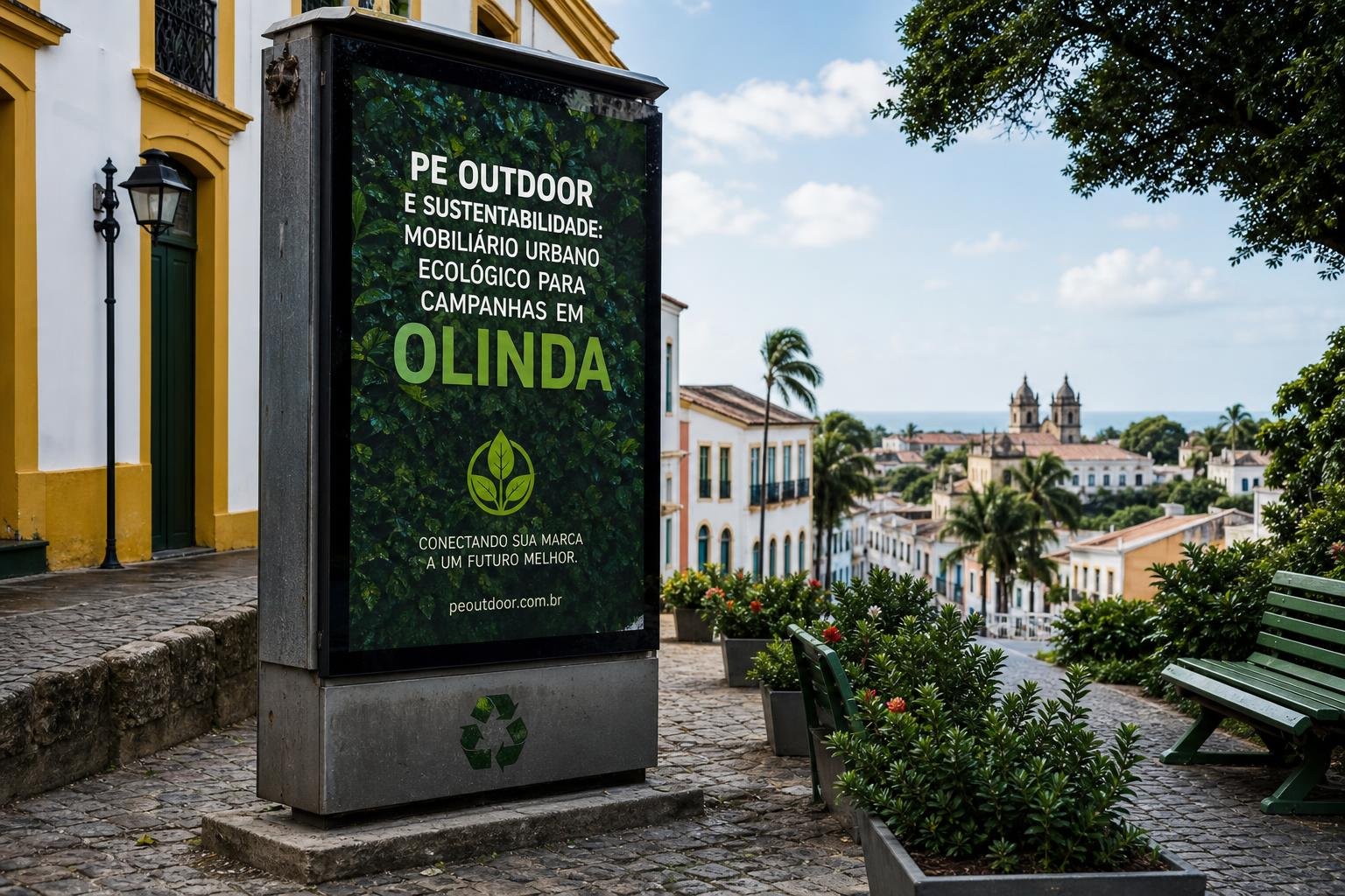 PE OUTDOOR E A SUSTENTABILIDADE: MOBILIÁRIO URBANO ECOLÓGICO PARA CAMPANHAS EM OLINDA