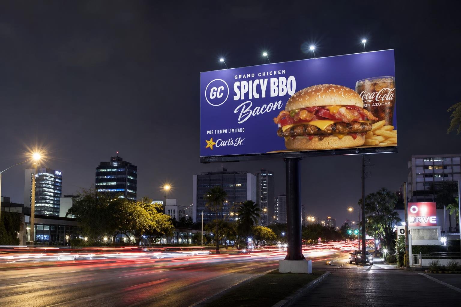 Potencia campañas en Guadalajara con luces frontales 24h de PUBLICIDAD ESPECTACULAR