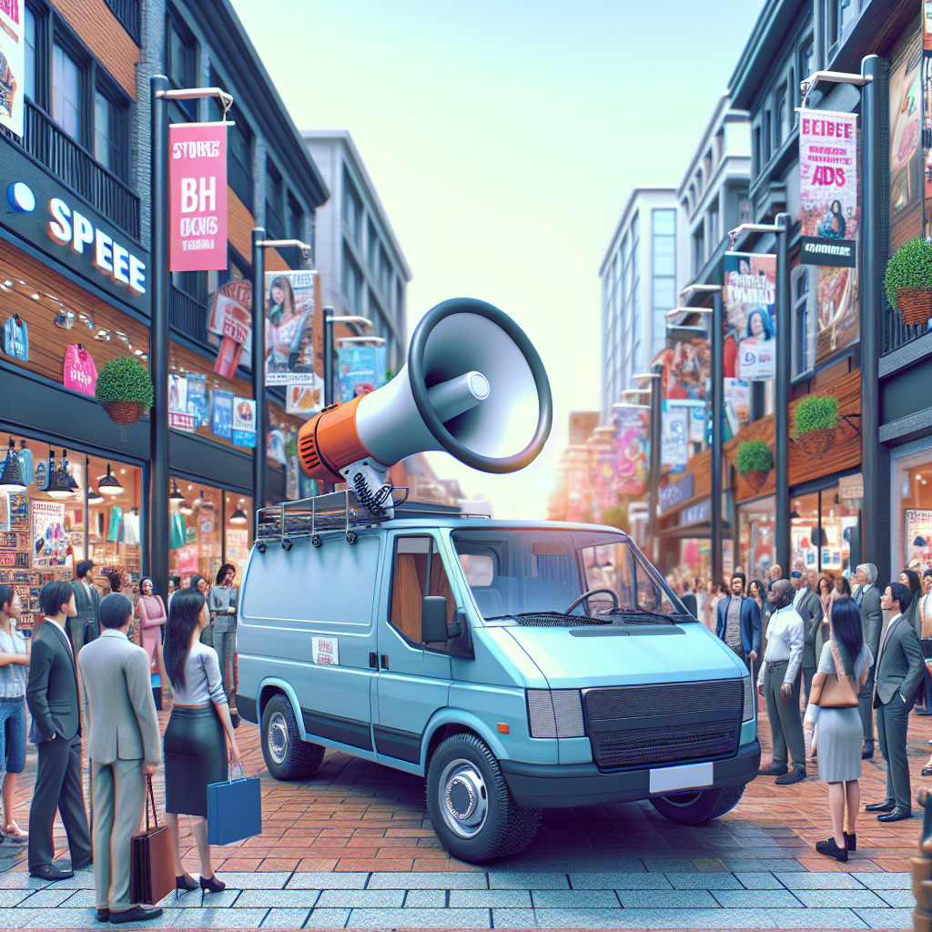 PROPAGANDA CARRO DE SOM COMO ALIADA DAS LOJAS NA SEMANA DO CONSUMIDOR EM CENTROS COMERCIAIS POPULARES