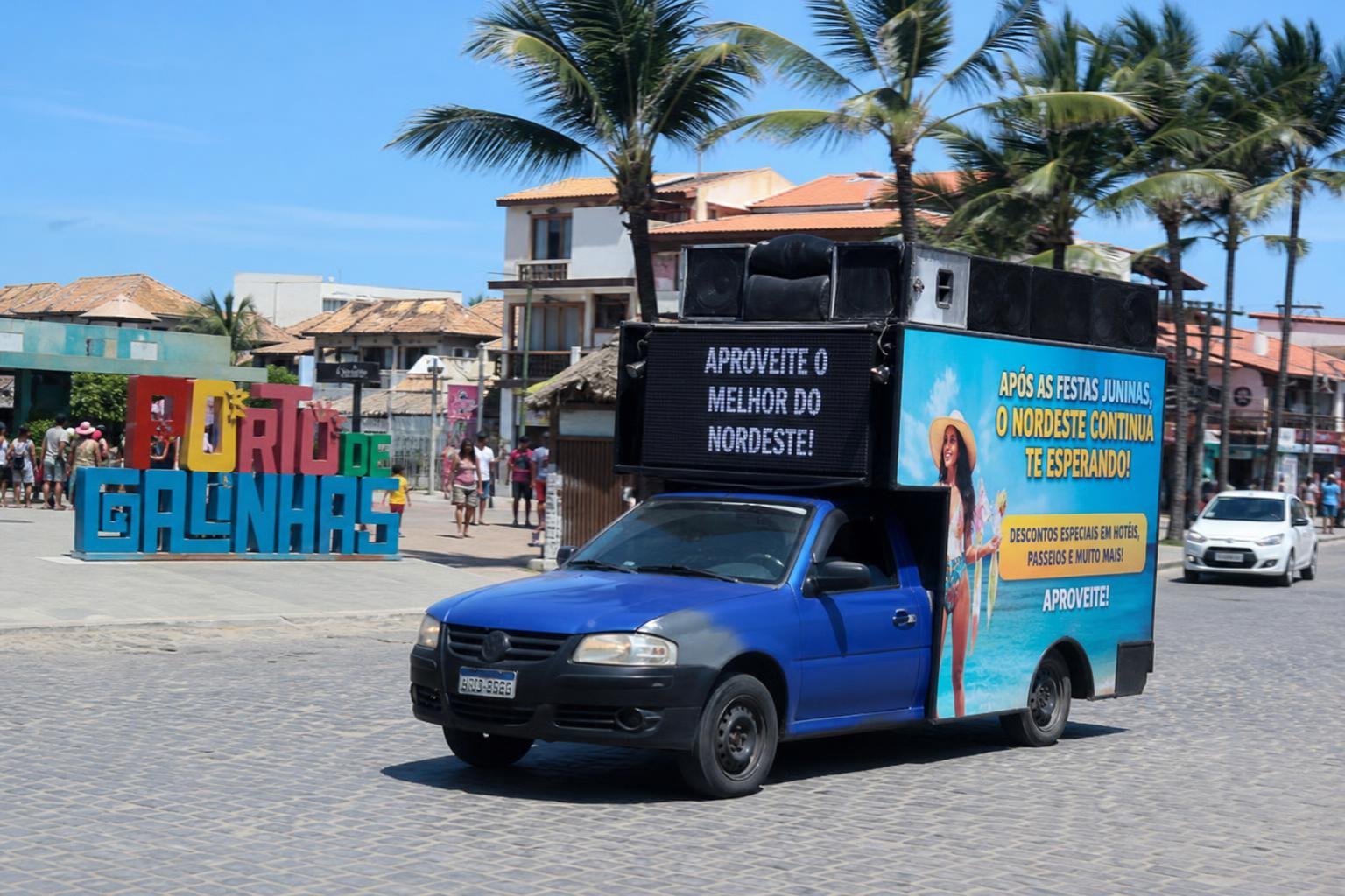 PROPAGANDA CARRO DE SOM PARA PROMOÇÃO NOS POLLOS TURÍSTICOS DO NORDESTE APÓS FESTAS JUNINAS