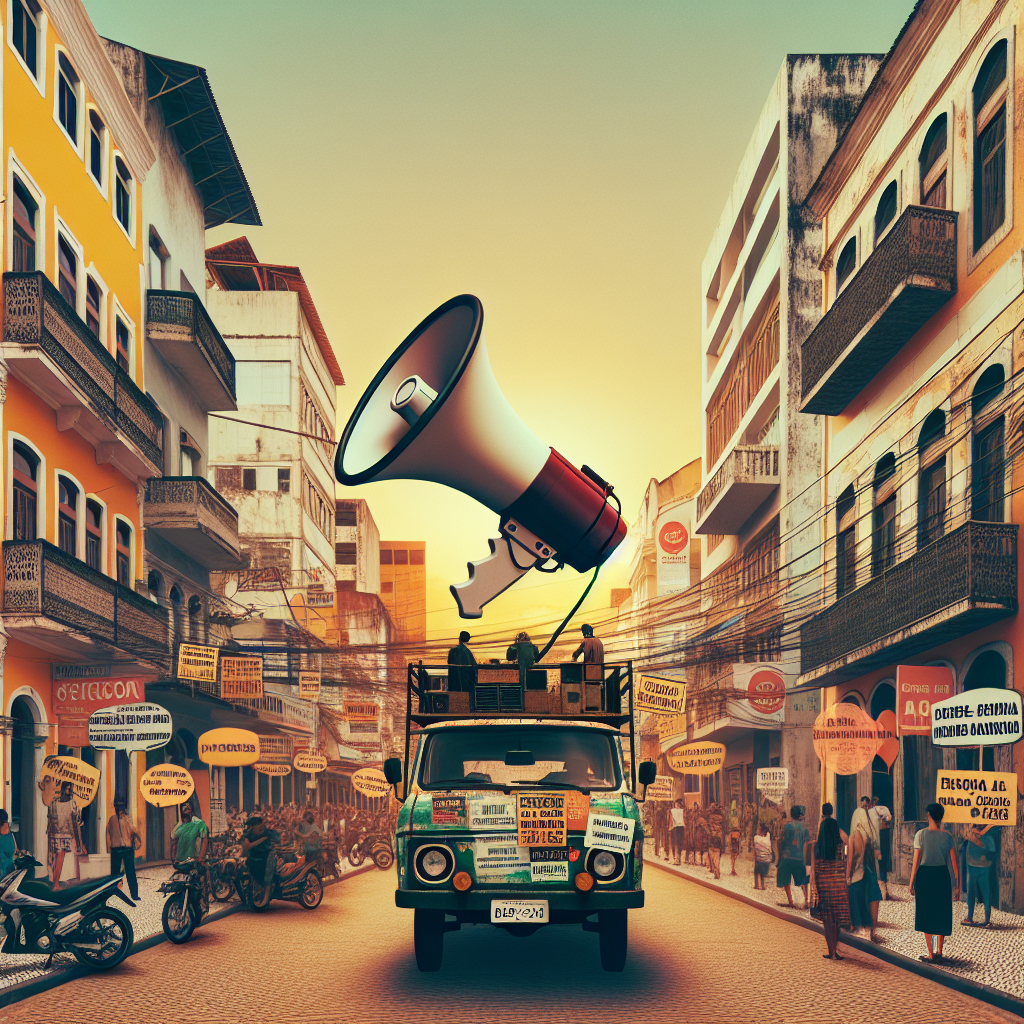 PROPAGANDA SONORA ITINERANTE EM PERNAMBUCO: LANÇANDO OFERTAS PARA OS FERIDOS DO DIA DA DATA MAGNA EM RECIFE E OLINDA