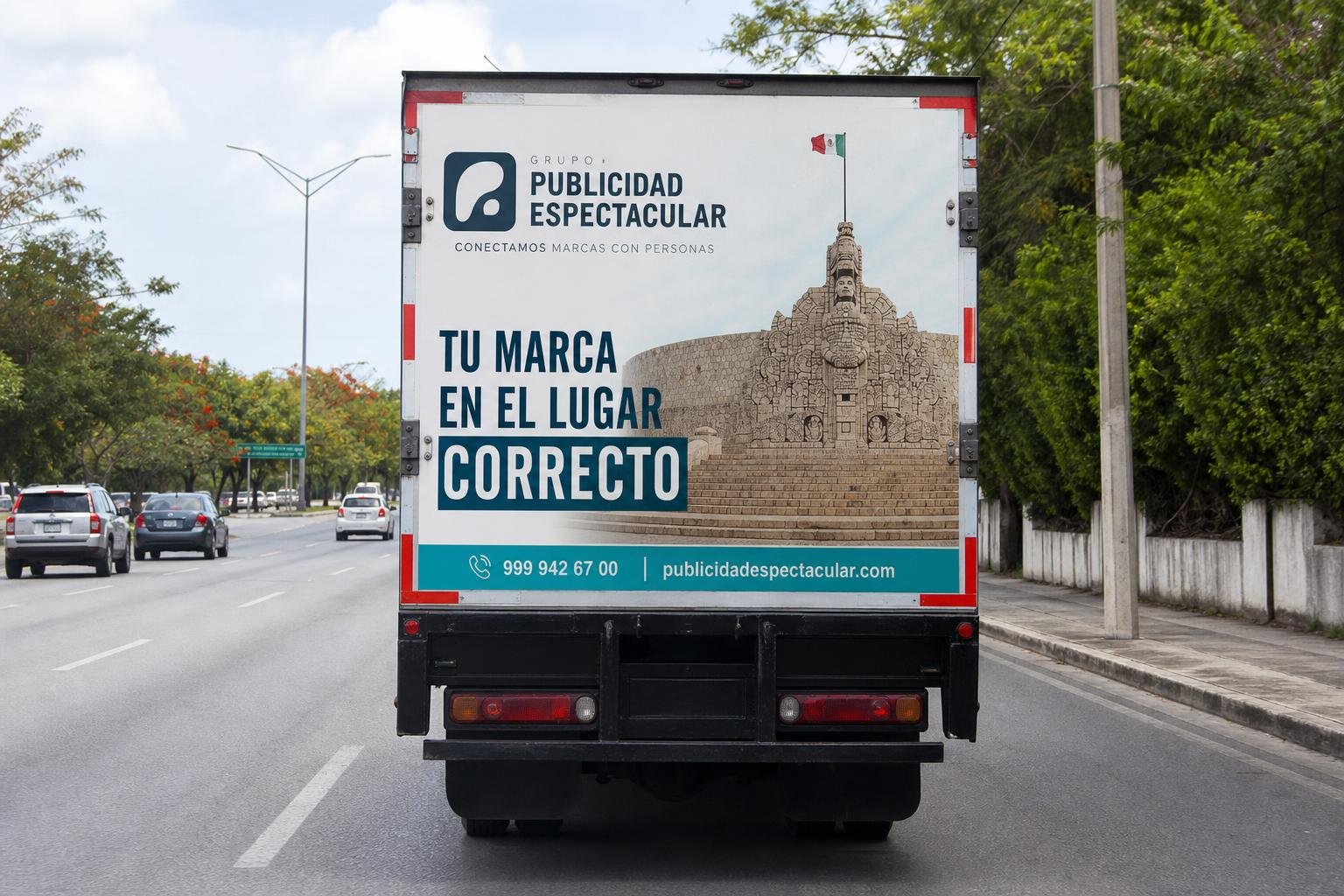 Qué hace únicos a los medallones de camión de PUBLICIDAD ESPECTACULAR en Mérida