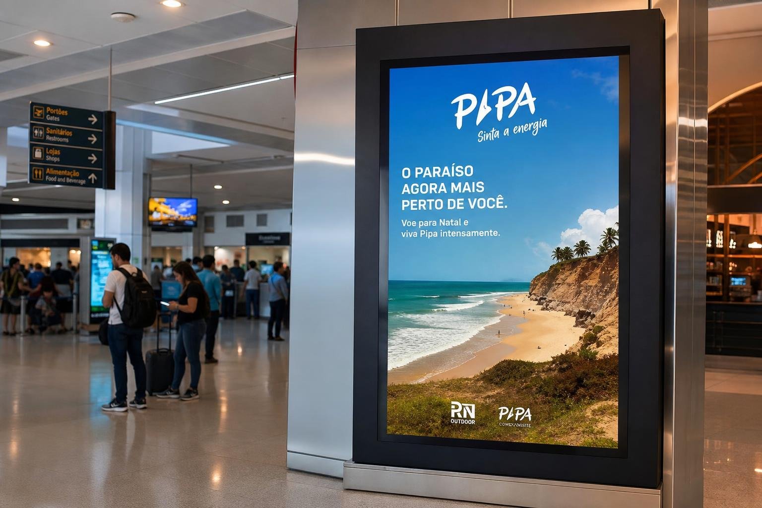 RN OUTDOOR E O TURISMO EM PIPA: UTILIZAÇÃO DE MUBS E AEROPORTOS PARA CAMPANHAS DE ALTA VISIBILIDADE