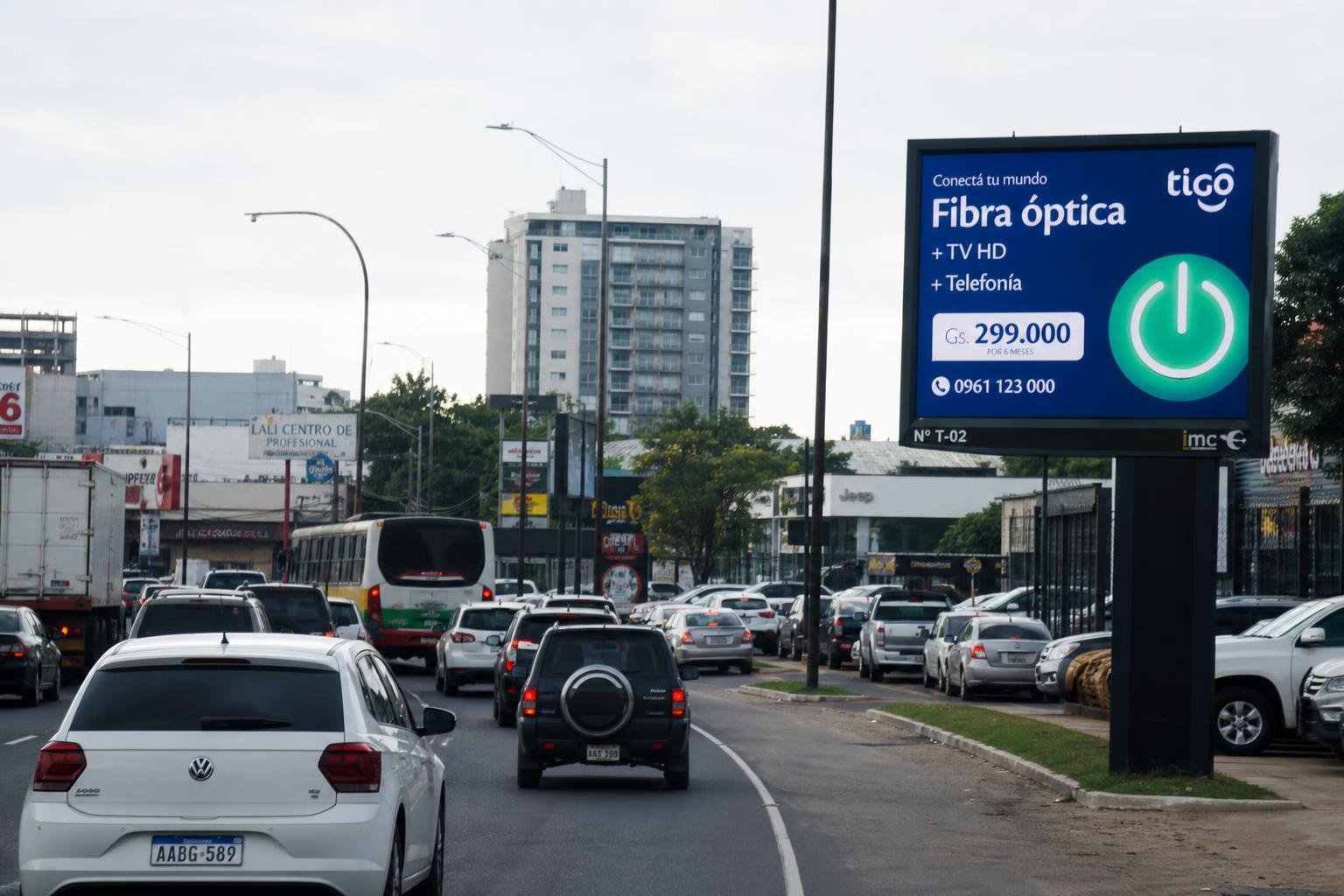 ZONAS DE ALTO FLUJO VEHICULAR: LA CLAVE PARA TU CAMPAÑA EXTERIOR CON INTELI PY EN TODO PARAGUAY